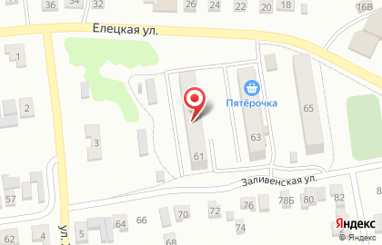 Почта России, АО в Ливнах на карте