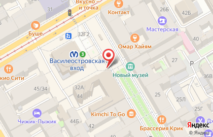 Кулинария Фасоль в Василеостровском районе на карте