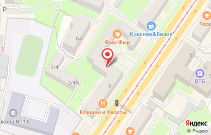 Тихий омут на проспекте Гагарина на карте