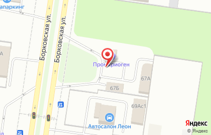 Пункт прохождения предрейсового медосмотра МедПоинт24 на Борковской улице на карте