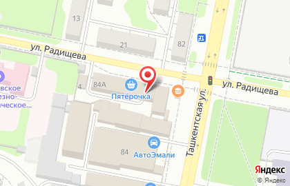 Салон цветов Ивроза на Ташкентской улице на карте