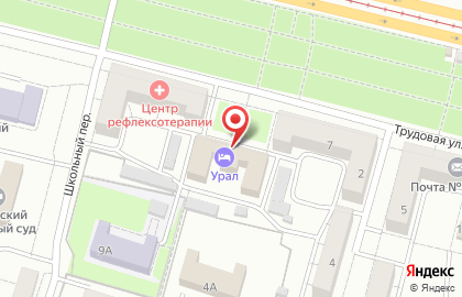 Гостиница Урал в Орске на карте
