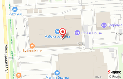Компания Центр обои на Молодёжной улице на карте