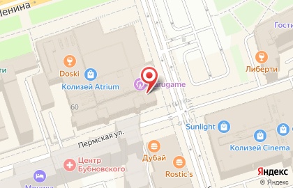 Парикмахерская Профессионал в Ленинском районе на карте