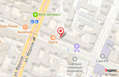 Кулинарная сеть Бико на улице Ленинградской на карте