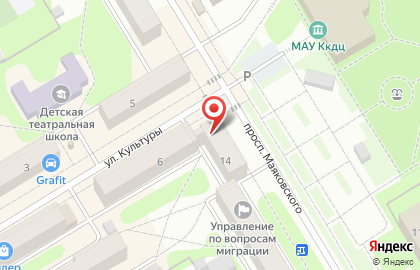 Магазин зоотоваров Кот и пес на проспекте Маяковского на карте