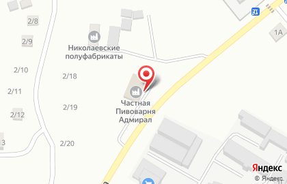 Частная пивоварня Адмирал на карте
