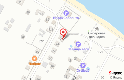 Лаванда-Азов на карте