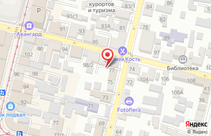 Продовольственный магазин на Карасунской, 98/1 на карте