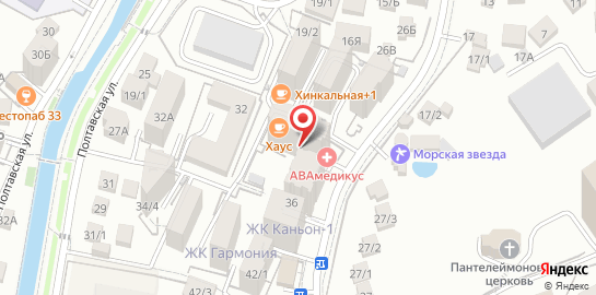 Многопрофильный медицинский центр AVAmedicus на карте