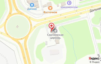 Храм в честь прп. Сергия Радонежского на карте