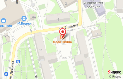 Пиццерия Додо Пицца на улице Ленина, 7 в Наро-Фоминске на карте