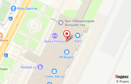 Магазин косметики и парфюмерии Л`Этуаль в Тракторозаводском районе на карте