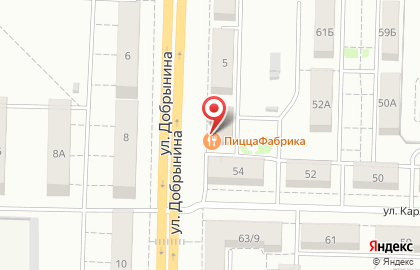 Семейная пиццерия ПиццаФабрика в Ленинском районе на карте