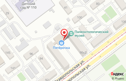 АДС на Ставропольской улице на карте
