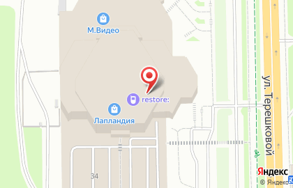 Магазин чулочно-носочных изделий Calzedonia на Октябрьском проспекте на карте