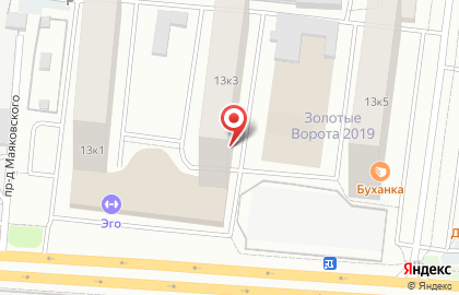 Супермаркет в Москве на карте