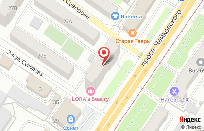 Т-Логистик, оптовая компания на проспекте Чайковского на карте