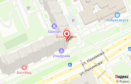 Детский развивающий центр Менар в Василеостровском районе на карте
