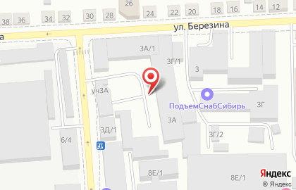 Торговая фирма Красноярская мебельная база в Советском районе на карте