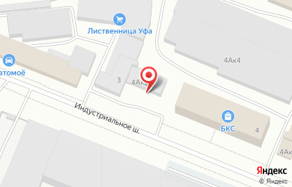 Башкомснаб на карте