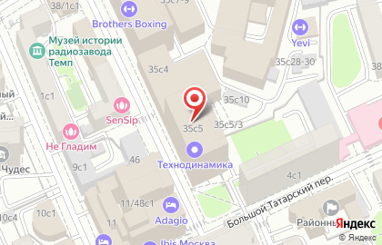 Компас на Павелецкой на карте