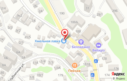 Шашлычная в Сочи на карте