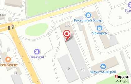 Баня на дровах Алтайская Сказка на карте