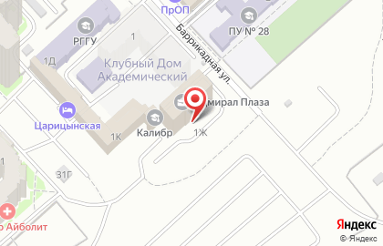 ОАО РоссельхозБанк на Баррикадной улице на карте