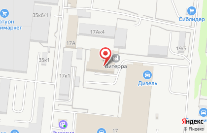 Компания по производству добавок для бетона Полипласт-Сибирь на площади Карла Маркса на карте