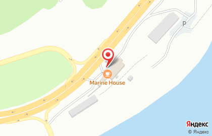 Кафе-терраса Marine House на карте