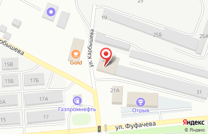 Магазин автозапчастей Ралли, магазин автозапчастей на улице Карбышева на карте