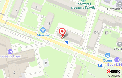 Магазин разливного пива на Студенческой улице на карте