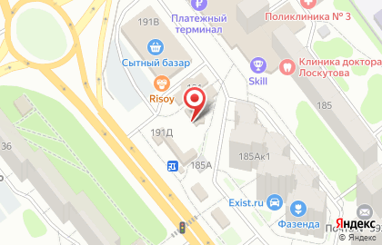 Магазин домашнего текстиля на Мичуринской улице на карте