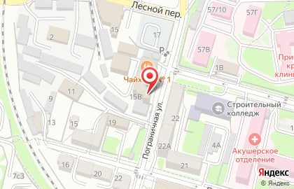 Компания Доктор Нонна на Пограничной улице на карте