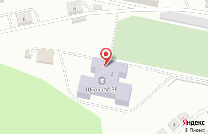 Средняя общеобразовательная школа №38 на улице Строителей на карте