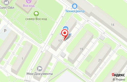 Волна в Киришах на карте