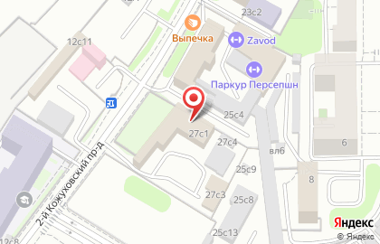Станция виртуальная в Даниловском районе на карте