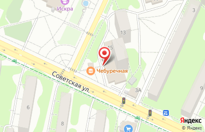 Ветеринарная аптека Дикси в Советском проезде в Видном на карте
