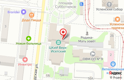Школа эстетического развития для девочек Сияние на площади Субботников на карте