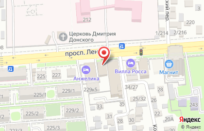 Ресторан Анжелика на проспекте Ленина на карте