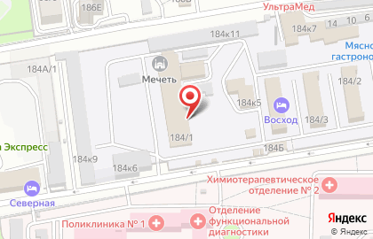 Духовное управление мусульман на Октябрьской улице на карте