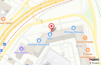 Супермаркет цифровой техники и бытовой электроники DNS в Набережных Челнах на карте