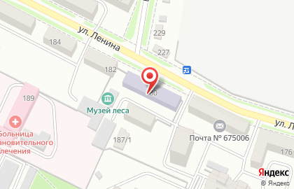 Дальневосточный государственный аграрный университет на улице Ленина на карте