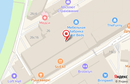 Магазин Golden decor на улице Ленинская Слобода на карте