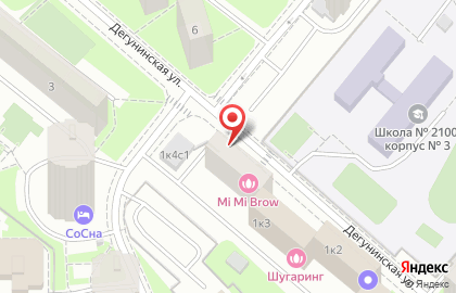 Спортпромсервис на Дегунинской улице на карте