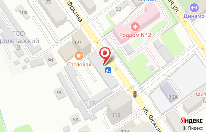 Торгово-производственная компания Брянскмебель в Советском районе на карте