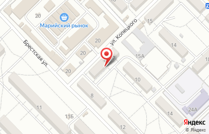Продовольственный магазин в Красноармейском районе на карте
