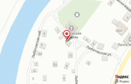 Паломническая служба Любятовская на карте