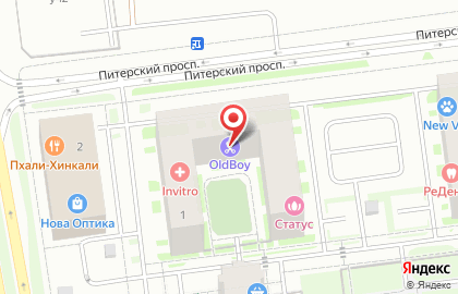 Центр ремонта квартир на Питерском проспекте на карте